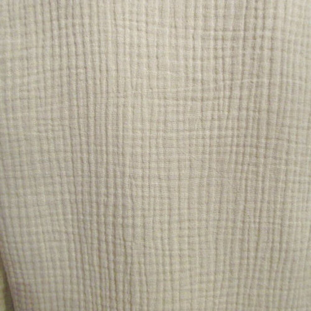 Magaschoni Organic Cotton Gauze Shirt Dress S Muslin Button Up Coastal Resort - Picture 10 of 12